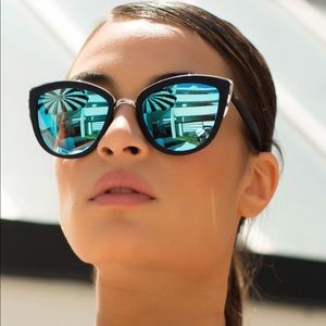 Quay Australia MY GIRL blue sunglasses!